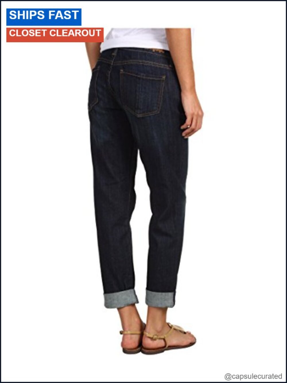 Relaxed Straight Fit Boyfriend Jeans Mid Rise Cotton Blend Casual